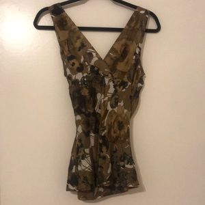 Cross over top, cute with jeans!